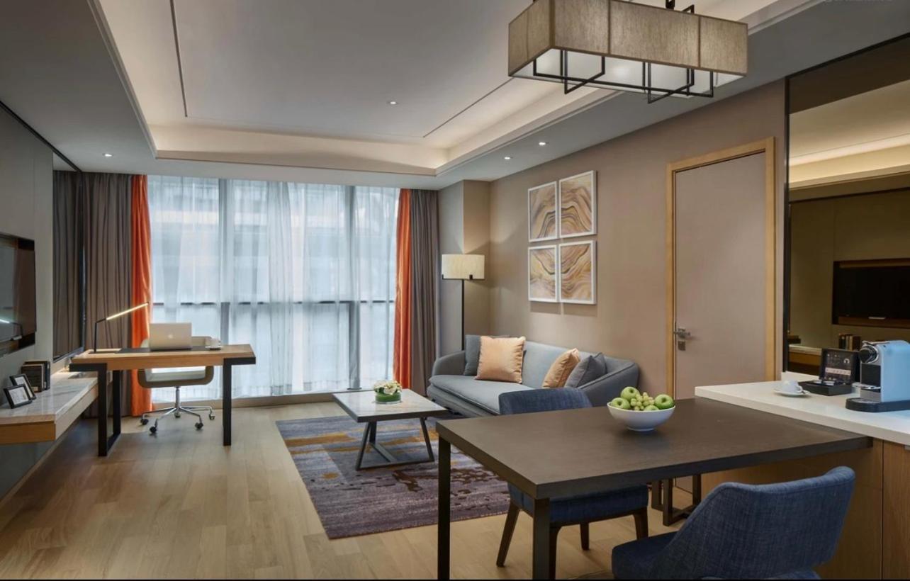 Hongqiao Primus Residence Apartment - National Exhibition Center Шанхай Екстериор снимка