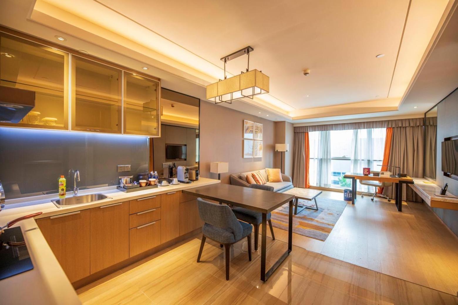 Hongqiao Primus Residence Apartment - National Exhibition Center Шанхай Екстериор снимка
